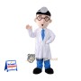 Doctor Mascot Costume - Glasses for Community Events