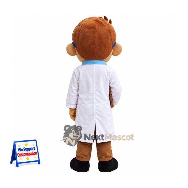 Doctor Mascot Costume - Glasses for Birthday Parties Doctor Mascot Costume - Glasses for Birthday Parties