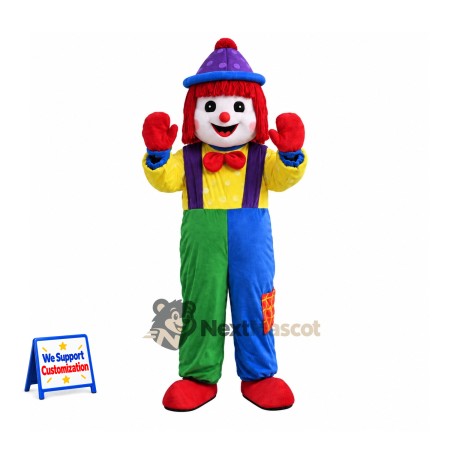 Clown Mascot Costume for Parades Clown Mascot Costume for Parades