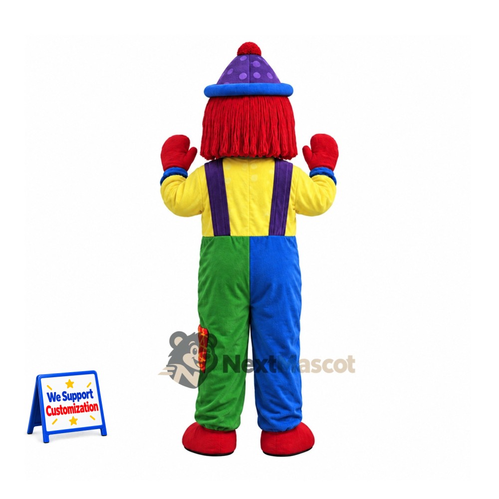 Clown Mascot Costume for Parades Clown Mascot Costume for Parades