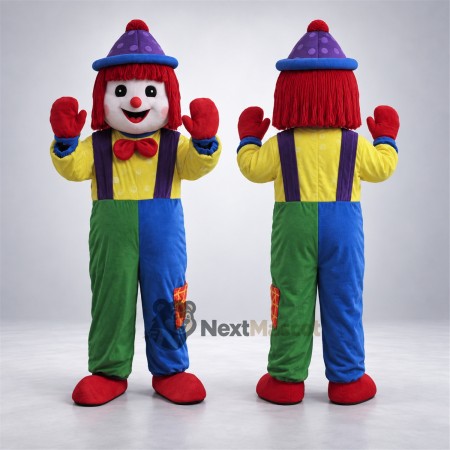 Clown Mascot Costume for Parades Clown Mascot Costume for Parades