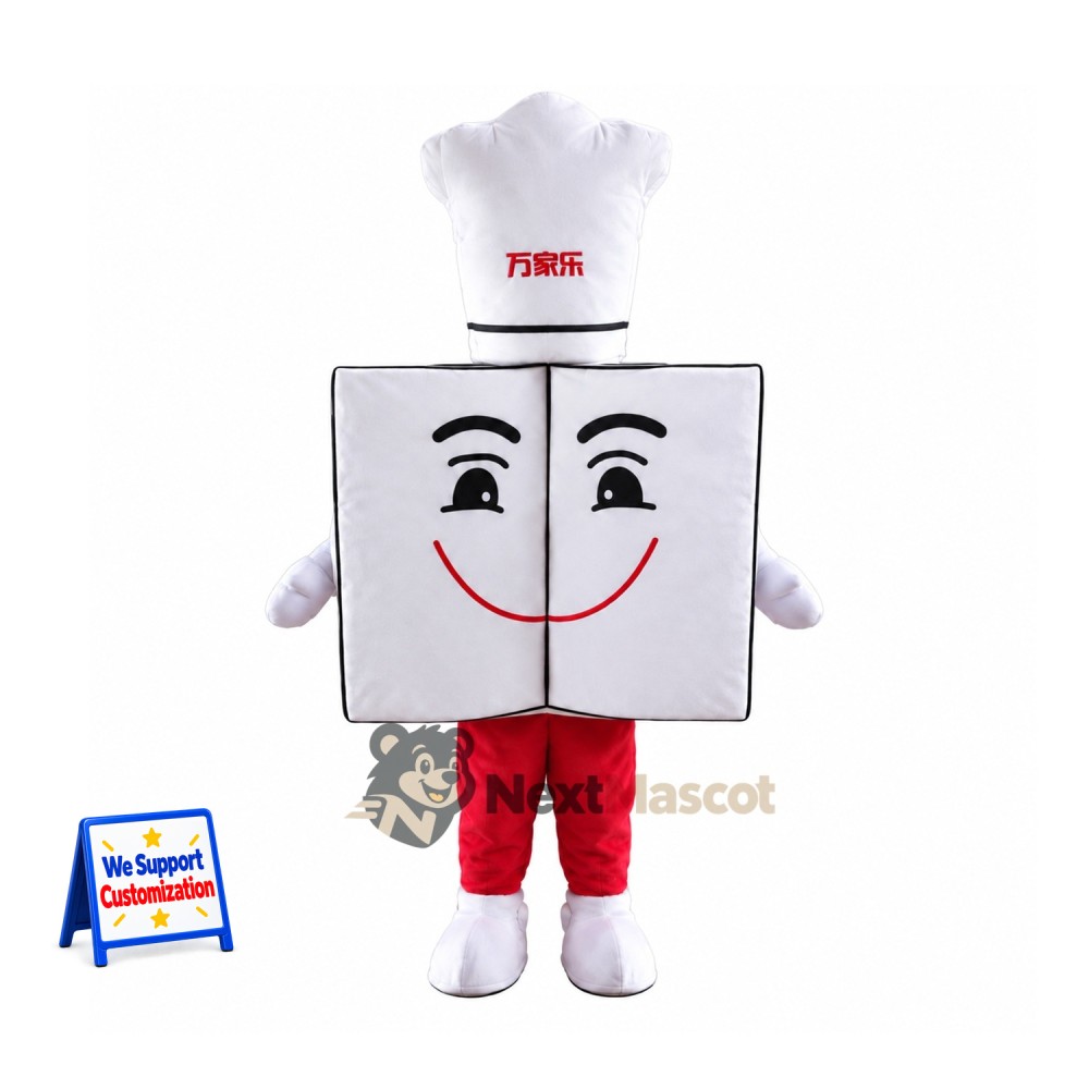 Box Mascot Costume - Chef Style