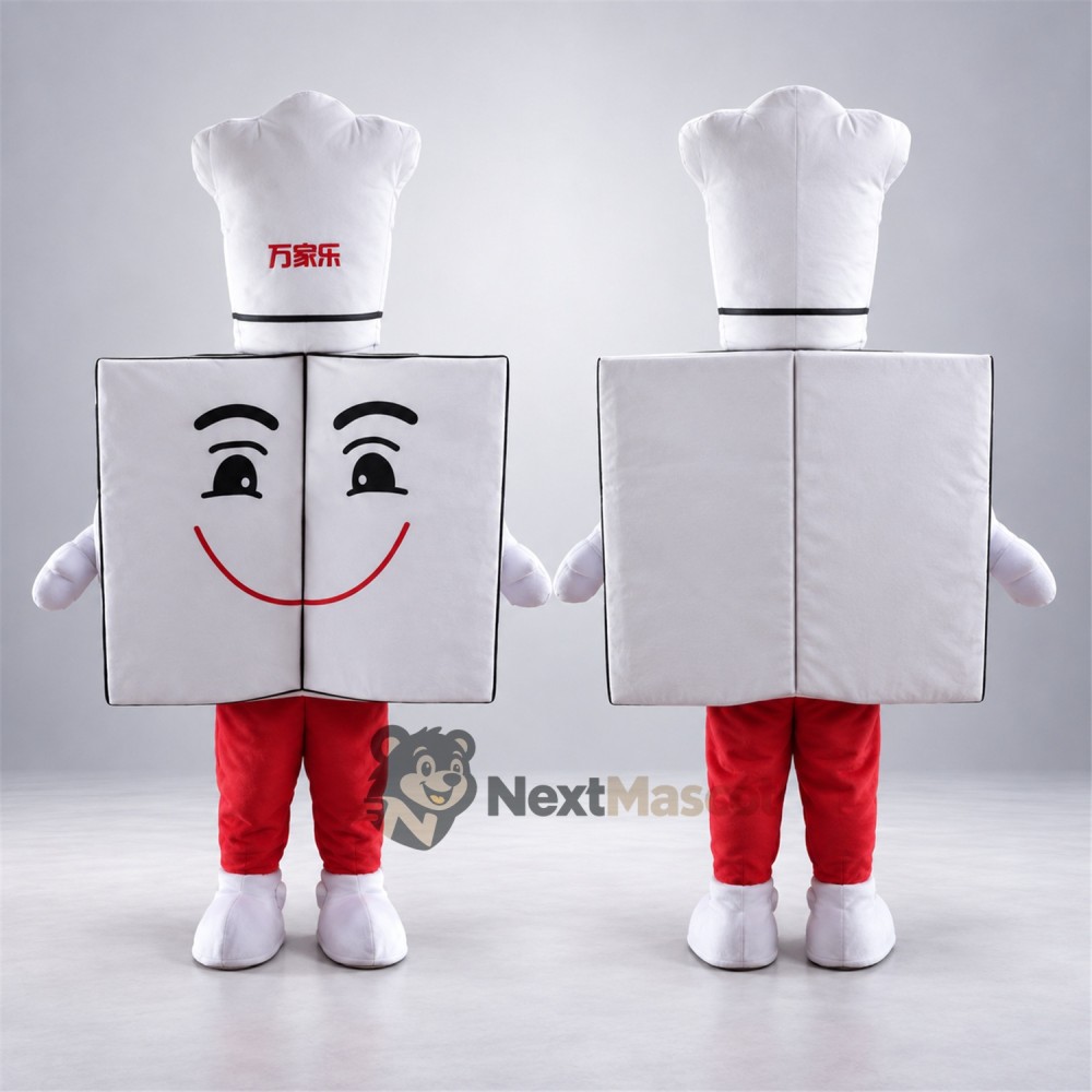Box Mascot Costume - Chef Style