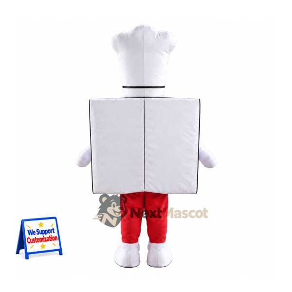 Box Mascot Costume - Chef Style