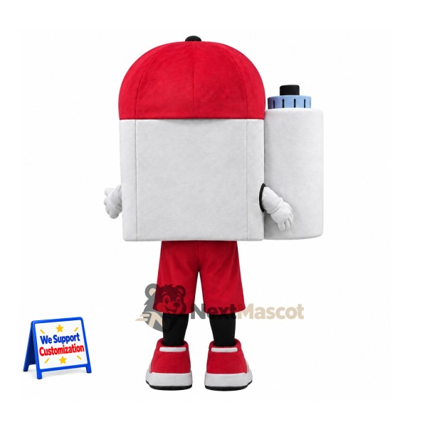 Camera Mascot Costume - Red Cap Camera Mascot Costume - Red Cap