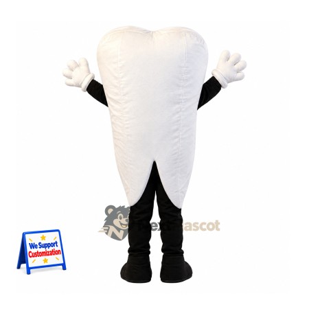 Tooth Mascot Costume for School Spirit Tooth Mascot Costume for School Spirit