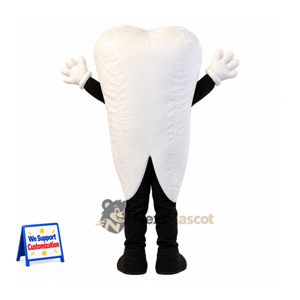 Tooth Mascot Costume for School Spirit Tooth Mascot Costume for School Spirit