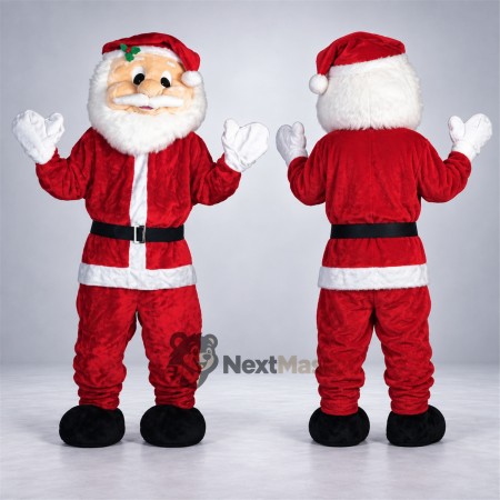 Santa Claus Mascot Costume for Birthday Parties Santa Claus Mascot Costume for Birthday Parties
