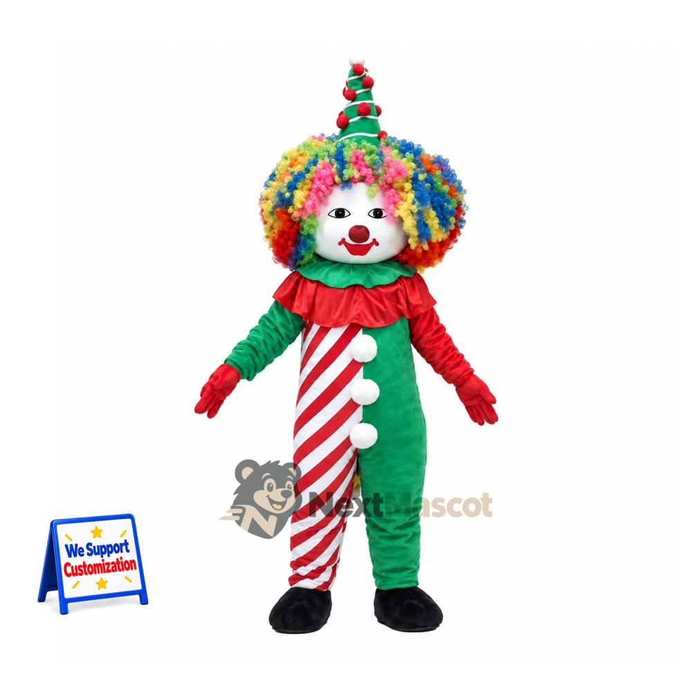 Clown Mascot Costume for School Events Clown Mascot Costume for School Events