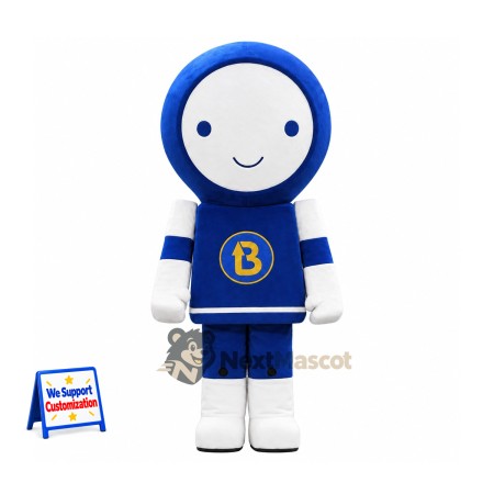 Robot Mascot Costume - Blue Robot Mascot Costume - Blue