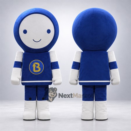 Robot Mascot Costume - Blue Robot Mascot Costume - Blue