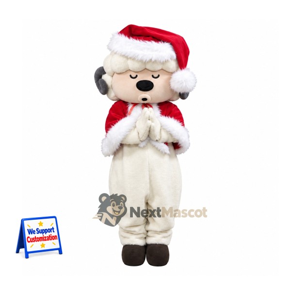 Sheep Mascot Costume - Christmas Theme for Christmas Events