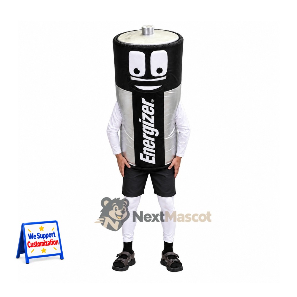 Battery Mascot Costume for Parades Battery Mascot Costume for Parades