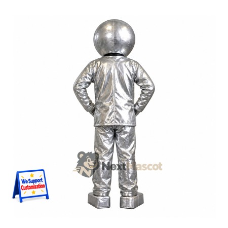 Robot Mascot Costume - Silver Robot Mascot Costume - Silver