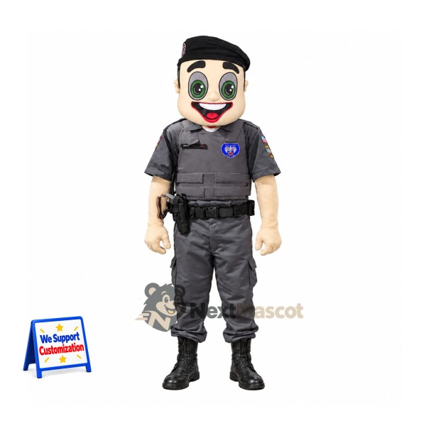 Police Officer Mascot Costume