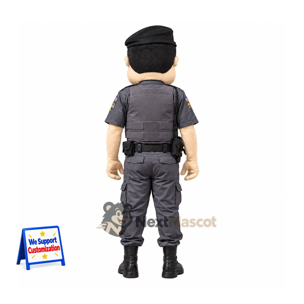 Police Officer Mascot Costume Police Officer Mascot Costume