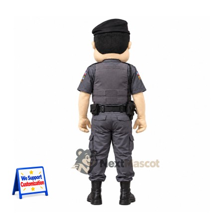 Police Officer Mascot Costume Police Officer Mascot Costume