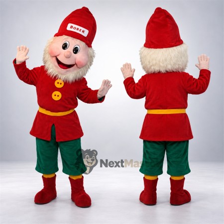 Christmas Gnome Mascot Costume for Christmas Parties Christmas Gnome Mascot Costume for Christmas Parties