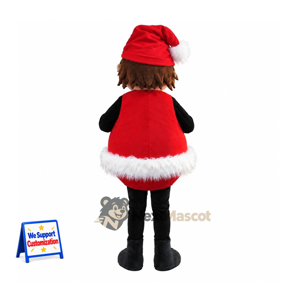 Mrs Claus Mascot Costume for Christmas Parades Mrs Claus Mascot Costume for Christmas Parades