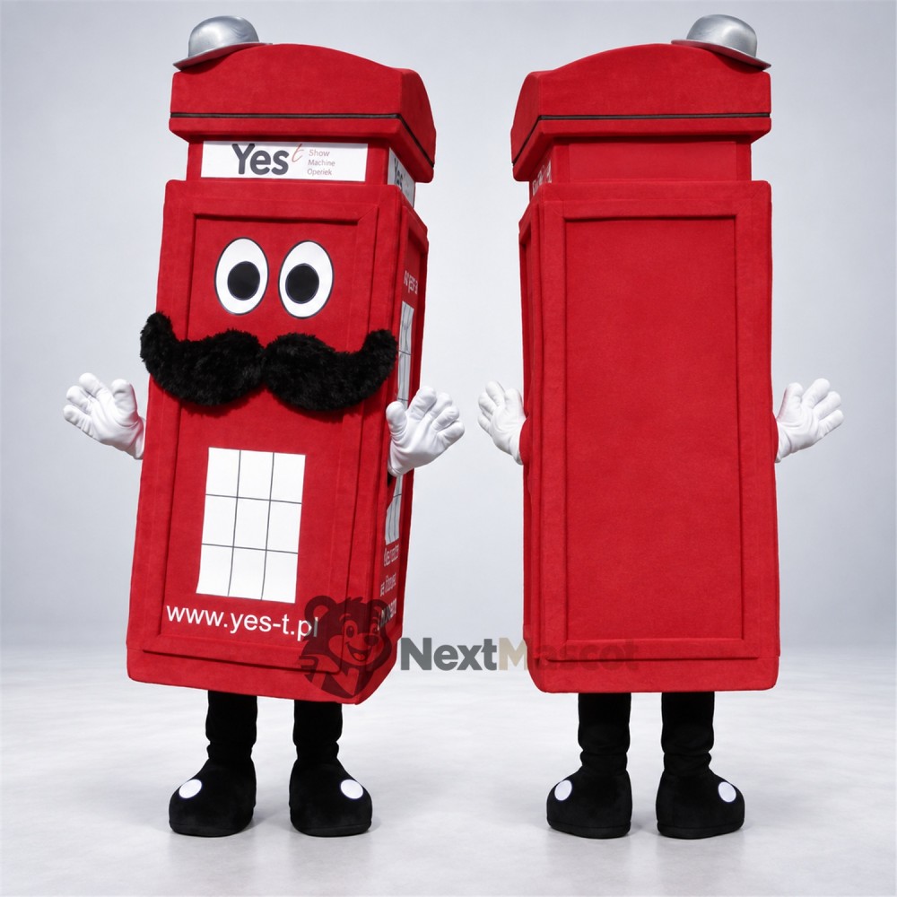 Mailbox Mascot Costume - Red Mailbox Mascot Costume - Red