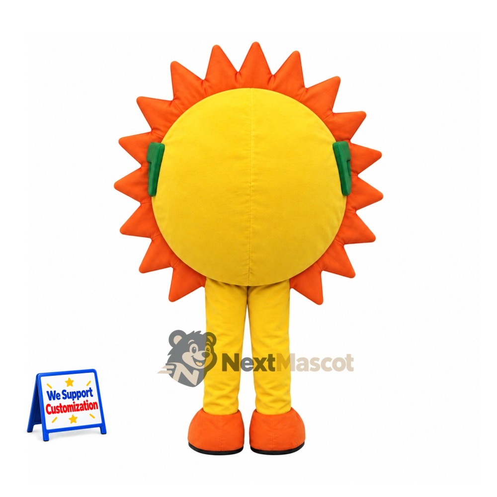 Sun Mascot Costume - Sunglasses for Carnivals