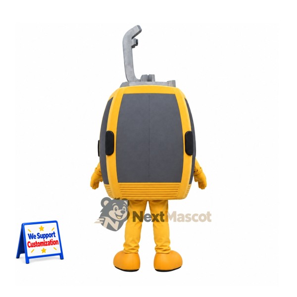 Cable Car Mascot Costume Cable Car Mascot Costume