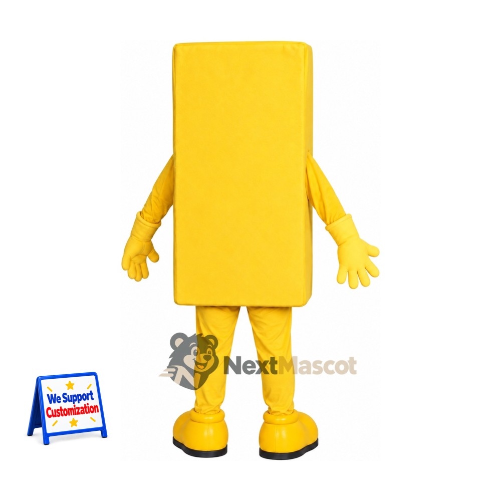 Traffic Light Mascot Costume - Yellow for Parades Traffic Light Mascot Costume - Yellow for Parades