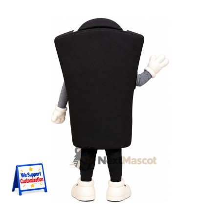 Traffic Light Mascot Costume - Black Traffic Light Mascot Costume - Black