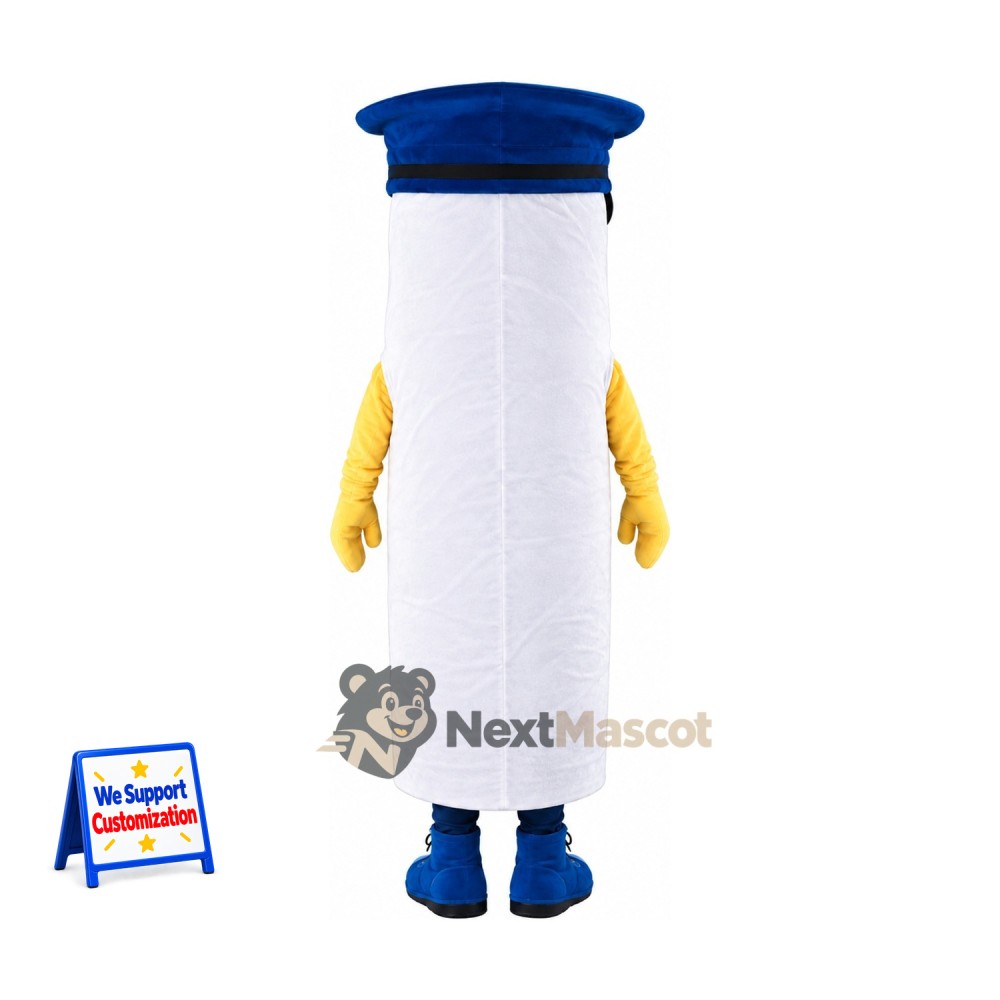 Traffic Light Mascot Costume - White Traffic Light Mascot Costume - White