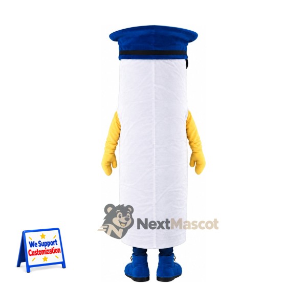 Traffic Light Mascot Costume - White Traffic Light Mascot Costume - White