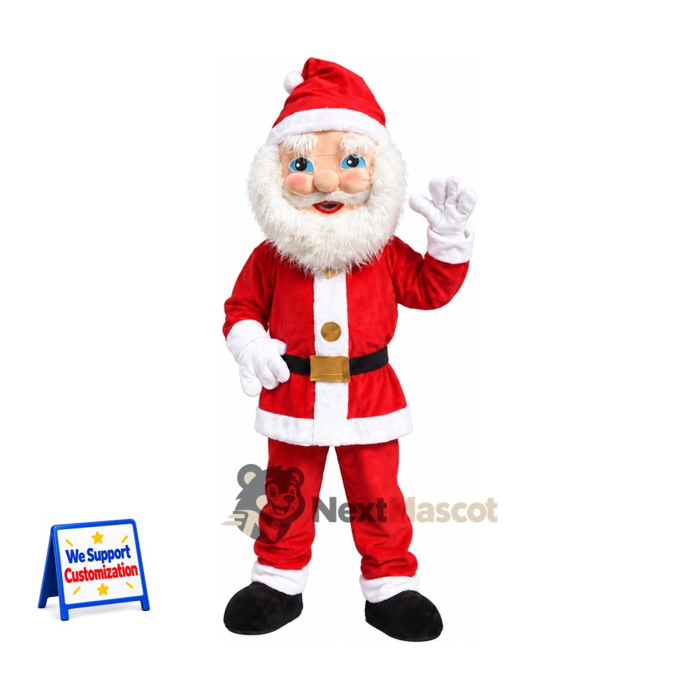 Santa Claus Mascot Costume for Sports Days Santa Claus Mascot Costume for Sports Days