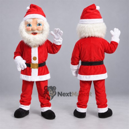 Santa Claus Mascot Costume for Sports Days Santa Claus Mascot Costume for Sports Days
