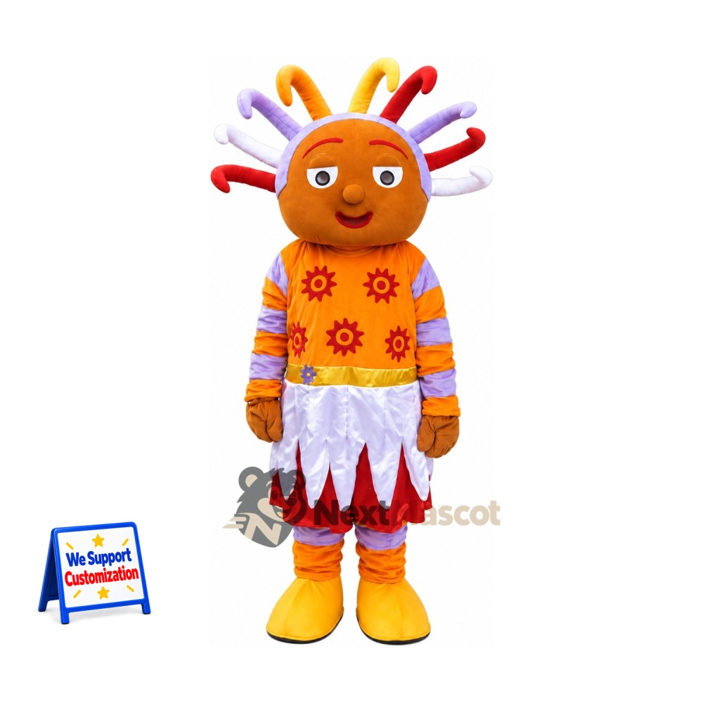 Sun Character Mascot Costume - Colorful
