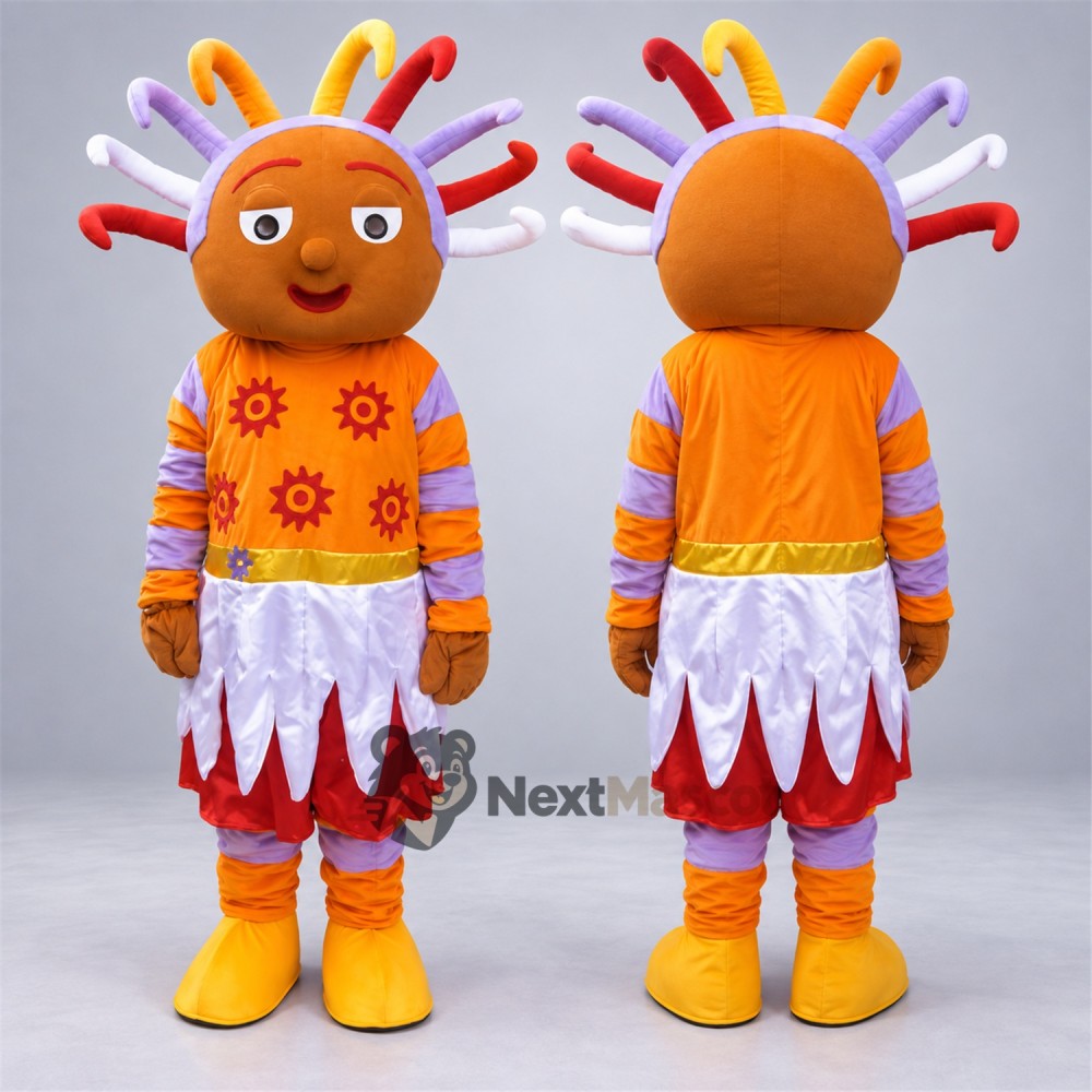 Sun Character Mascot Costume - Colorful
