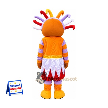 Sun Character Mascot Costume - Colorful