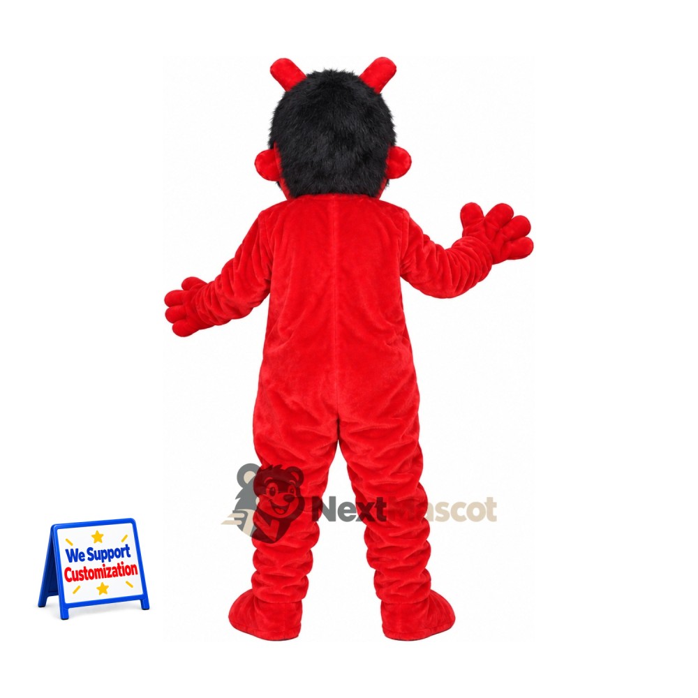 Devil Mascot Costume - Red for Festivals Devil Mascot Costume - Red for Festivals