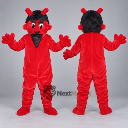 Devil Mascot Costume - Red for Festivals Devil Mascot Costume - Red for Festivals