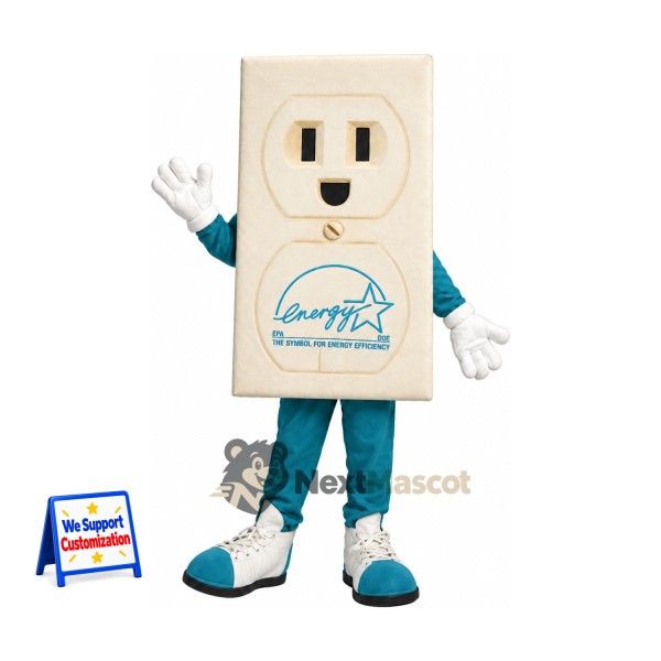 Electrical Outlet Mascot Costume for Parades