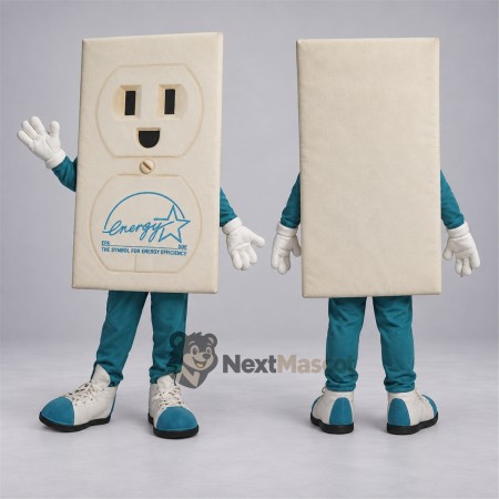 Electrical Outlet Mascot Costume for Parades Electrical Outlet Mascot Costume for Parades