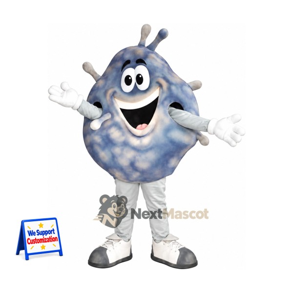 Germ Mascot Costume - Gray