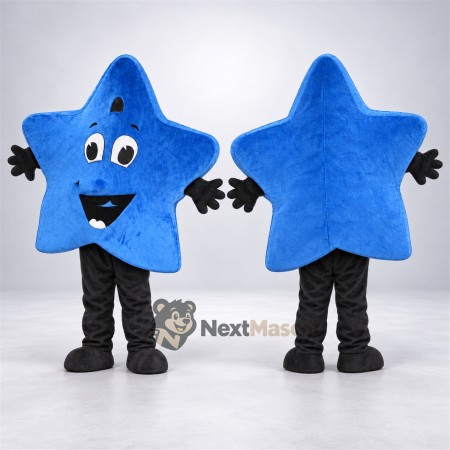 Star Mascot Costume - Blue Star Mascot Costume - Blue