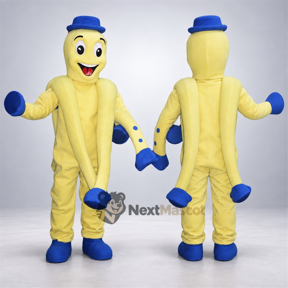 Candle Mascot Costume - Yellow Candle Mascot Costume - Yellow
