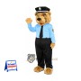 Bear Mascot Costume - Police Style