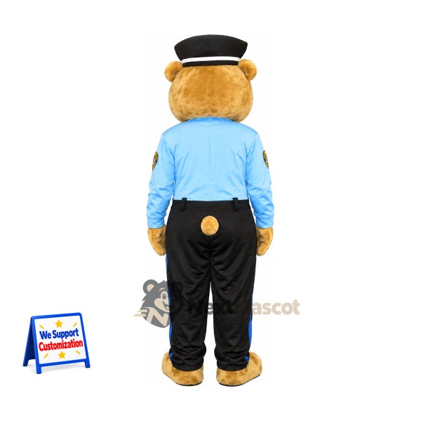 Bear Mascot Costume - Police Style Bear Mascot Costume - Police Style
