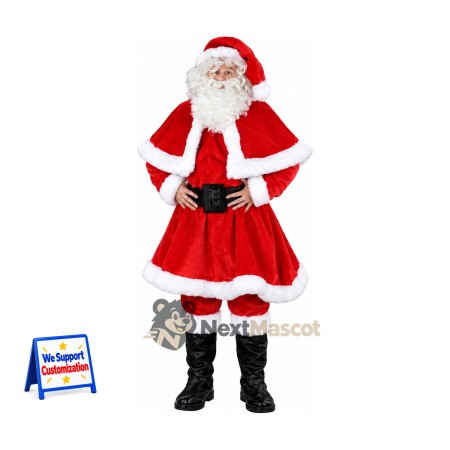 Mrs Claus Mascot Costume for Christmas Parties Mrs Claus Mascot Costume for Christmas Parties