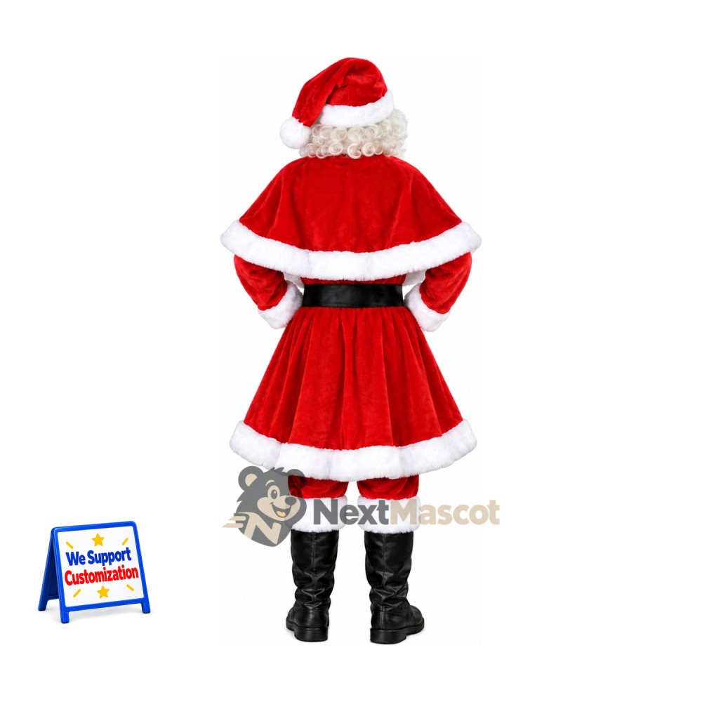 Mrs Claus Mascot Costume for Christmas Parties Mrs Claus Mascot Costume for Christmas Parties