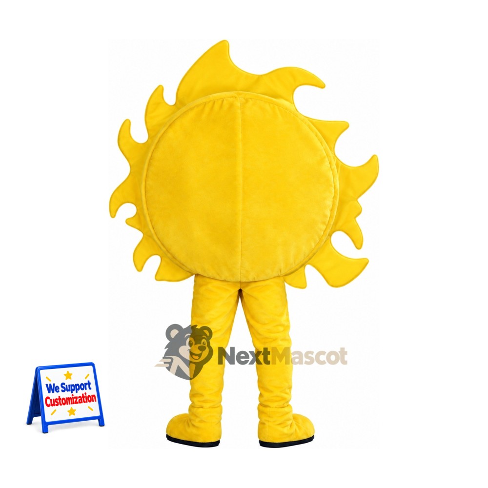 Sun Mascot Costume - Sunglasses for Family Events Sun Mascot Costume - Sunglasses for Family Events