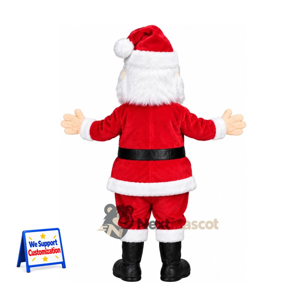 Santa Claus Mascot Costume for Pep Rallies Santa Claus Mascot Costume for Pep Rallies