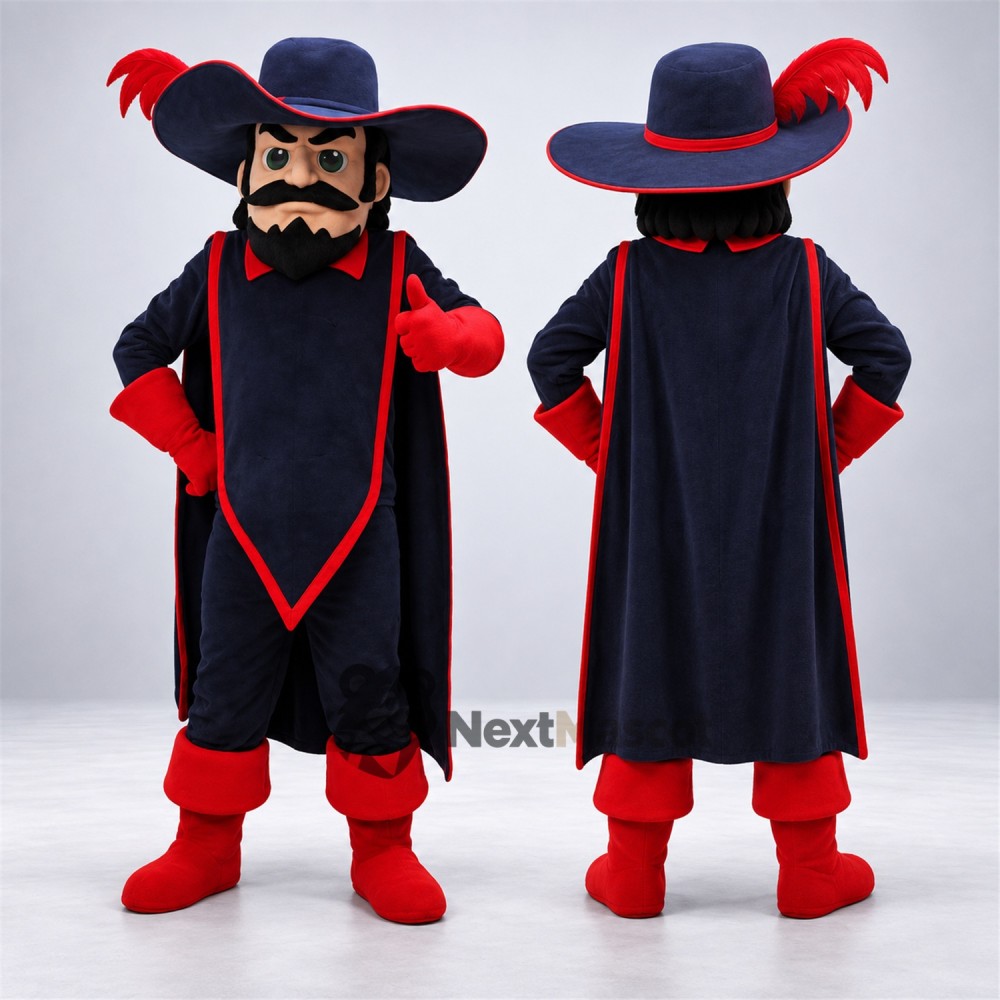 Pirate Captain Mascot Costume for Sports Days Pirate Captain Mascot Costume for Sports Days