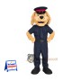 Dog Mascot Costume - Police Style for Festivals